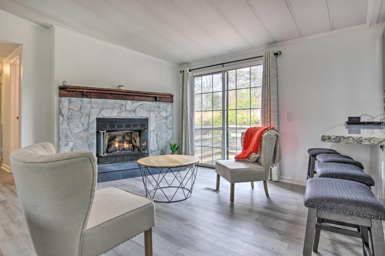 Cozy Asheville Cottage With Grill And Fire Pit! Bagian luar foto